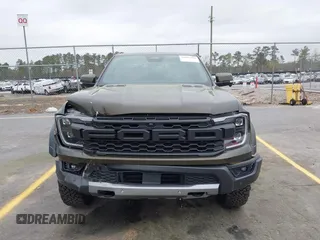 2024 Ford Ranger Raptor with VIN 1FTER4LR6RLE11671, listed as a IAAI auction lot 41821564 with 8,076 mi miles. Bid and sale history available at carsss.com. Image 12.