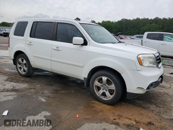 2012 Honda Pilot EX-L with VIN 5FNYF3H50CB042709, listed as a Copart auction lot 55885635 with 151,821 mi miles and Clean Title. Bid and sale history available at DreamBid. Image 4.