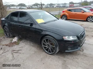 2010 Audi A4 2.0T Premium with VIN WAUAFAFL7AN004431, listed as a IAAI auction lot 41375377 with 158,584 mi miles. Bid and sale history available at carsss.com. Image 1.