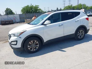 2014 Hyundai Santa Fe with VIN 5XYZUDLB9EG156555, listed as a IAAI auction lot 42721070 with 349,412 mi miles and . Bid and sale history available at DreamBid. Image 18.
