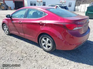 2014 Hyundai Elantra SE with VIN 5NPDH4AE9EH540386, listed as a IAAI auction lot 41863600 with 103,177 mi miles. Bid and sale history available at carsss.com. Image 3.