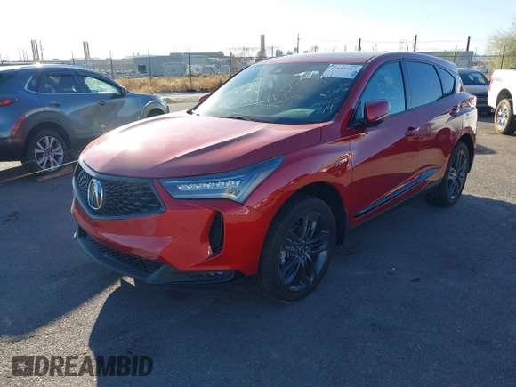 2022 Acura RDX w/A-Spec Package with VIN 5J8TC2H62NL018709, listed as a IAAI auction lot 41489517 with 20,928 mi miles. Bid and sale history available at carsss.com. Image 2.