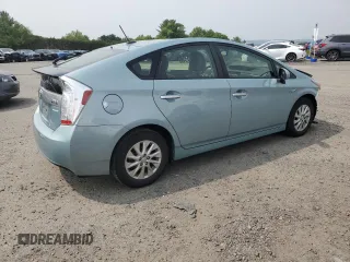 2014 Toyota Prius z VIN JTDKN3DP6E3063791, wystawiony jako Copart lot #60249165 z przebiegiem 98 576 mil mil oraz Szkoda całkowita • Salvage title. Historia ofert i sprzedaży dostępna na DreamBid. Obrazek 3.