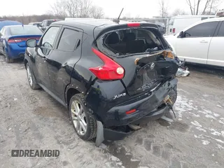 2011 Nissan Juke SL with VIN JN8AF5MV5BT018344, listed as a IAAI auction lot 41214454 with 153,110 mi miles. Bid and sale history available at carsss.com. Image 3.