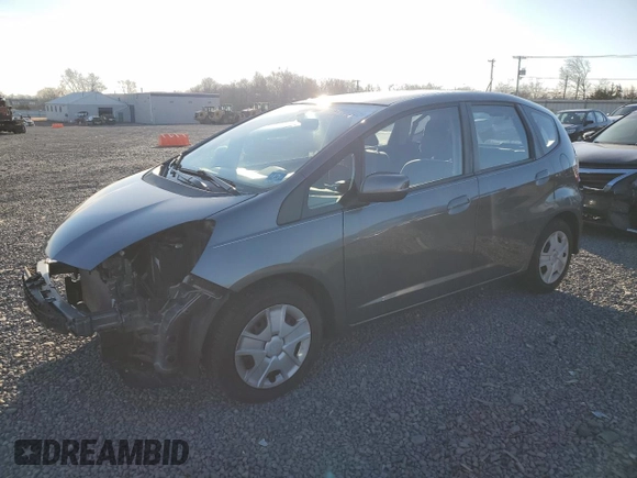 2013 Honda Fit with VIN JHMGE8H39DC060147, listed as a Copart auction lot 47957915 with 72,484 mi miles and Salvage Title. Bid and sale history available at carsss.com. Image 1.