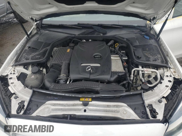 2017 Mercedes-Benz C 300 with VIN 55SWF4KB0HU188268, listed as a Copart auction lot 51310845 with 126,739 mi miles and Salvage Title. Bid and sale history available at DreamBid. Image 11.