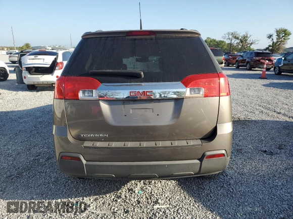2011 GMC Terrain SLT-1 with VIN 2CTALUEC9B6456471, listed as a Copart auction lot 51614855 with 186,307 mi miles and Salvage Title. Bid and sale history available at carsss.com. Image 6.
