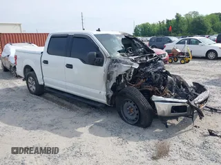 2019 Ford F-150 XL with VIN 1FTEW1C53KFC88713, listed as a IAAI auction lot 42053323 with Not Provided miles and . Bid and sale history available at carsss.com. Image 1.