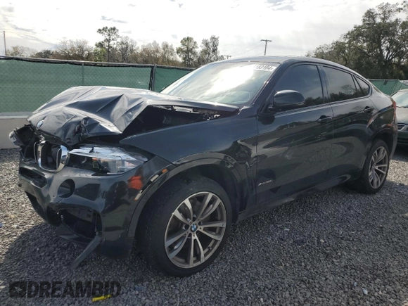2016 BMW X6 xDrive50i with VIN 5UXKU6C50G0R33915, listed as a Copart auction lot 42183104 with 121,075 mi miles and . Bid and sale history available at DreamBid. Image 1.