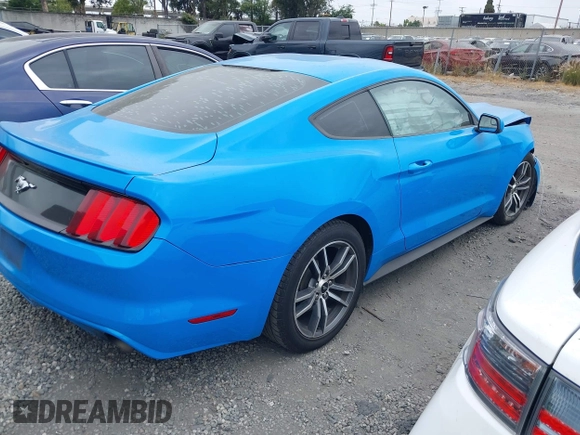 2017 Ford Mustang EcoBoost with VIN 1FA6P8TH0H5306755, listed as a IAAI auction lot 42673980 with 99,267 mi miles and . Bid and sale history available at DreamBid. Image 4.