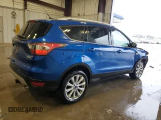 2017 Ford Escape Titanium with VIN 1FMCU9JD2HUB41143, listed as a Copart auction lot 52206015 with 126,277 mi miles and Non Repairable. Bid and sale history available at carsss.com. Image 3.