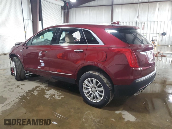 2017 Cadillac XT5 FWD with VIN 1GYKNARS6HZ193356, listed as a Copart auction lot 58356665 with 122,606 mi miles and Salvage title. Bid and sale history available at DreamBid. Image 2.