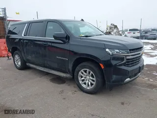 2024 Chevrolet Suburban LT with VIN 1GNSKCKD1RR242476, listed as a IAAI auction lot 41577855 with 24,285 mi miles. Bid and sale history available at carsss.com. Image 1.