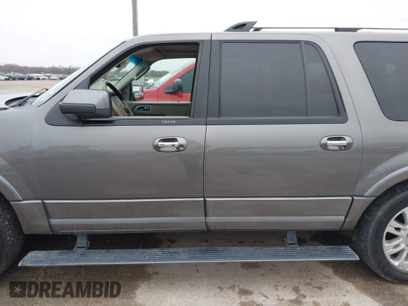 2014 Ford Expedition EL Limited with VIN 1FMJK1K5XEEF07409, listed as a IAAI auction lot 41709606 with 140,874 mi miles. Bid and sale history available at carsss.com. Image 14.