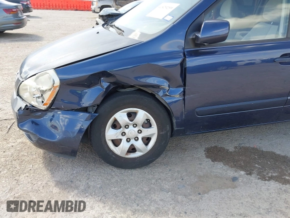 2007 Kia Sedona EX with VIN KNDMB233276191439, listed as a IAAI auction lot 41829259 with 146,147 mi miles. Bid and sale history available at carsss.com. Image 6.