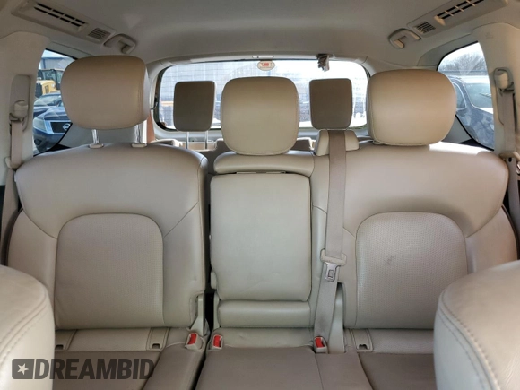 2020 Nissan Armada SL with VIN JN8AY2NC3L9618025, listed as a Copart auction lot 49819715 with 74,958 mi miles and Salvage Title. Bid and sale history available at carsss.com. Image 10.