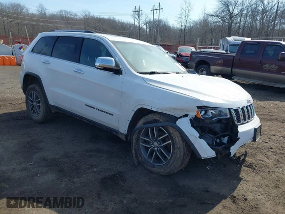 2018 Jeep Grand Cherokee Limited with VIN 1C4RJFBG2JC108914, listed as a IAAI auction lot 41650439 with 82,643 mi miles and . Bid and sale history available at DreamBid. Image 1.
