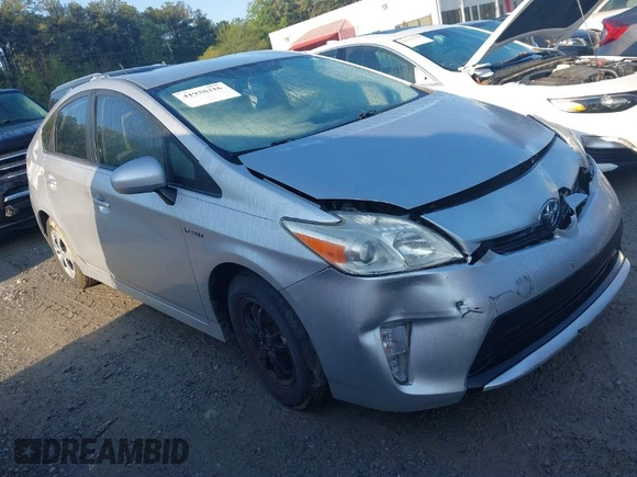 2012 Toyota Prius One with VIN JTDKN3DU6C1524096, listed as a IAAI auction lot 41938316 with 193,907 mi miles and . Bid and sale history available at DreamBid. Image 1.