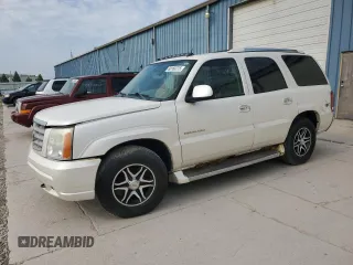 2005 Cadillac Escalade z VIN 1GYEK63N95R244477, wystawiony jako Copart lot #60168275 z przebiegiem 207 957 mil mil oraz Czysty tytuł • Clean title. Historia ofert i sprzedaży dostępna na DreamBid. Obrazek 1.