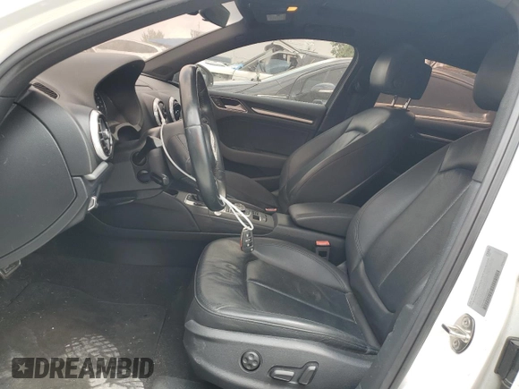 2017 Audi A3 Sedan Premium with VIN WAUAUGFF0H1040546, listed as a Copart auction lot 53949544 with 108,332 mi miles. Bid and sale history available at carsss.com. Image 7.