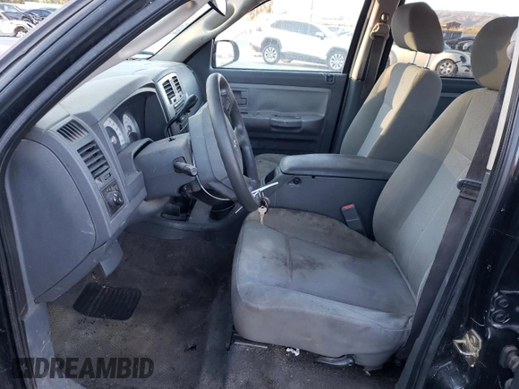 2006 Dodge Dakota SLT with VIN 1D7HE48N16S603974, listed as a Copart auction lot 81836154 with 234,299 mi miles and Salvage Title. Bid and sale history available at DreamBid. Image 7.