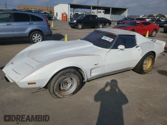 1977 Chevrolet Corvette with VIN 1Z37L7S435042, listed as a Copart auction lot 44217135 with 72,182 mi miles and Clean title. Bid and sale history available at DreamBid. Image 1.