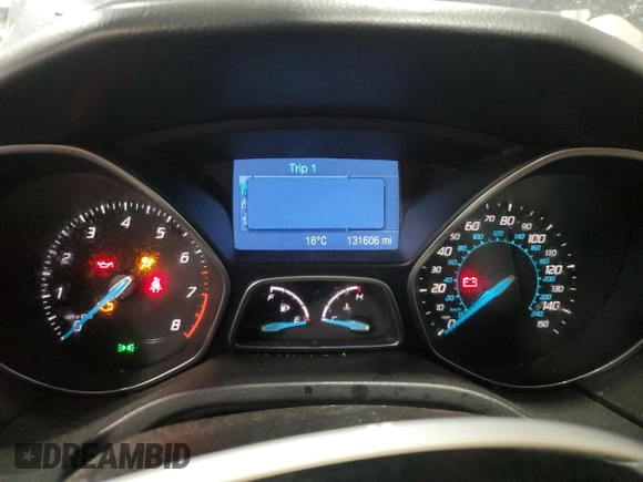 2012 Ford Focus SEL with VIN 1FAHP3H20CL197542, listed as a Copart auction lot 48253315 with 131,606 mi miles and Salvage Title. Bid and sale history available at carsss.com. Image 9.
