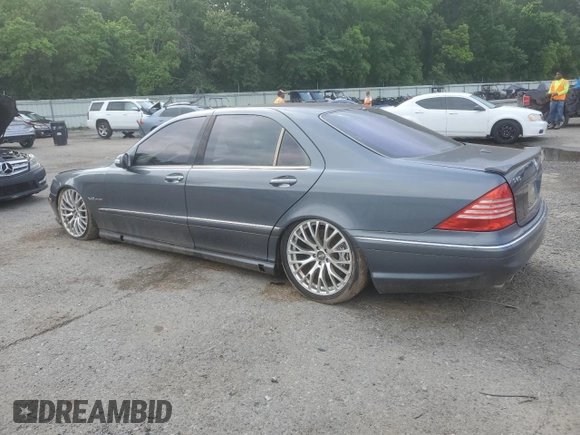 2006 Mercedes-Benz S with VIN WDBNG79J66A464238, listed as a Copart auction lot 55443835 with Not Provided miles and Salvage Title. Bid and sale history available at DreamBid. Image 2.