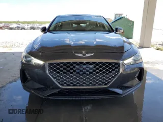2019 Genesis G70 2.0T Advanced with VIN KMTG34LA2KU035041, listed as a Copart auction lot 52457484 with 43,490 mi miles and Salvage Title. Bid and sale history available at carsss.com. Image 5.