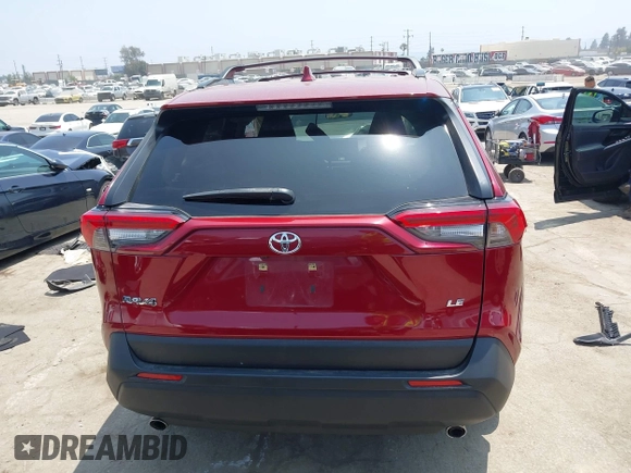 2019 Toyota RAV4 LE with VIN JTMK1RFV4KD025587, listed as a IAAI auction lot 42459046 with 73,852 mi miles and . Bid and sale history available at DreamBid. Image 17.