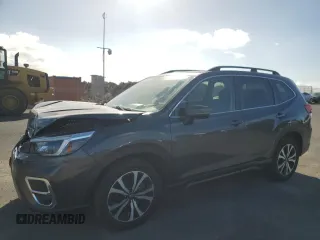 2021 Subaru Forester Limited z VIN JF2SKAUC1MH422414, wystawiony jako Copart lot #47475985 z przebiegiem 49 128 mil mil oraz Szkoda całkowita • Salvage title. Historia ofert i sprzedaży dostępna na DreamBid. Obrazek 1.