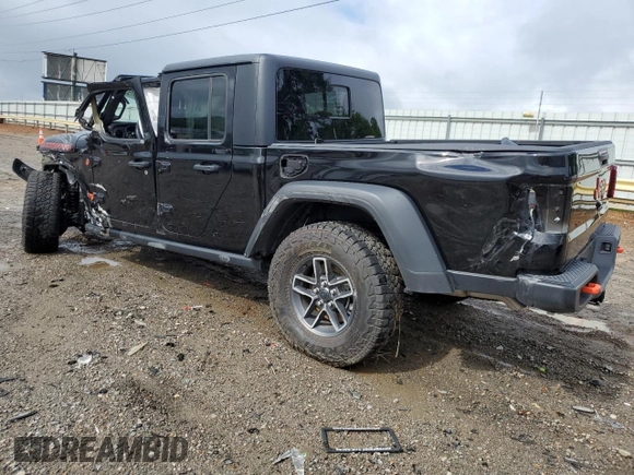 2024 Jeep Gladiator Mojave X with VIN 1C6JJTEG3RL116367, listed as a Copart auction lot 56517935 with 8,926 mi miles and Salvage title. Bid and sale history available at DreamBid. Image 2.