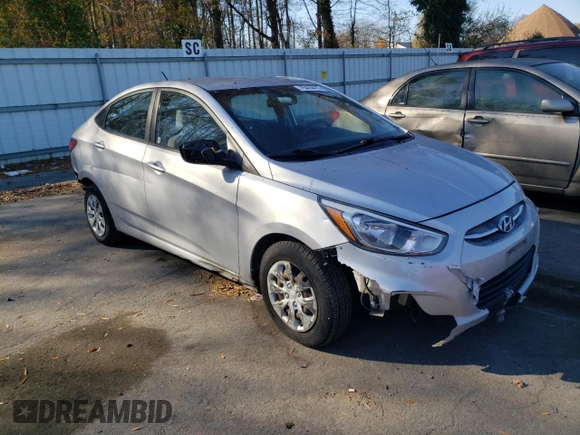 2016 Hyundai Accent SE with VIN KMHCT4AEXGU044270, listed as a Copart auction lot 75414473 with 67,215 mi miles and . Bid and sale history available at DreamBid. Image 4.