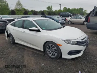 2016 Honda Civic EX with VIN 19XFC2F75GE246433, listed as a Copart auction lot 56512835 with 98,560 mi miles and Salvage Title. Bid and sale history available at DreamBid. Image 4.