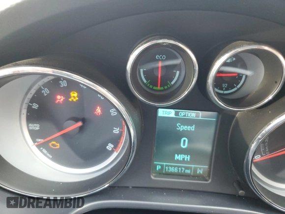 2013 Buick Regal Premium 1 с VIN 2G4GS5ER6D9220599, выставлен на аукционе Copart как лот 60376125 с пробегом 136 617 миль миль и Списание • Salvage title. История ставок и продаж доступна на DreamBid. Изображение 9.