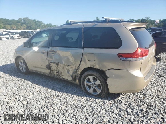 2011 Toyota Sienna LE AAS with VIN 5TDKK3DC3BS116110, listed as a Copart auction lot 53496705 with 135,087 mi miles and Salvage Title. Bid and sale history available at carsss.com. Image 2.