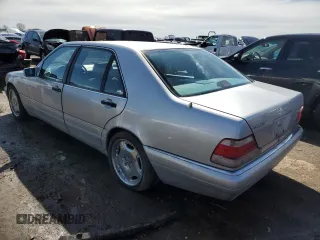1999 Mercedes-Benz S-Class with VIN WDBGA43G8XA409278, listed as a Copart auction lot 50004695 with 113,570 mi miles and Clean Title. Bid and sale history available at carsss.com. Image 2.