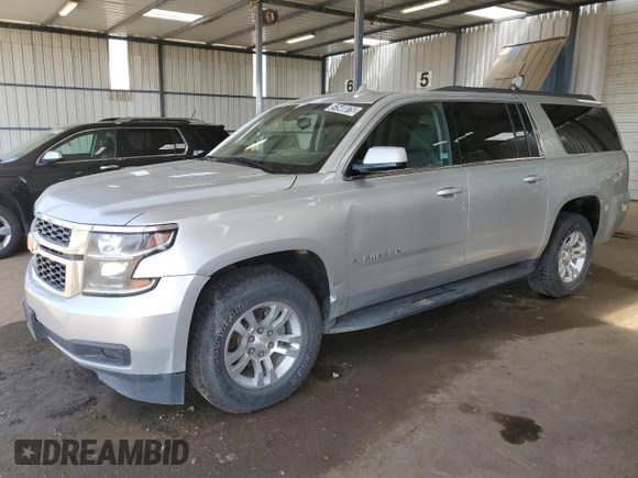 2018 Chevrolet Suburban LS with VIN 1GNSKGKC9JR129152, listed as a Copart auction lot 51540075 with 371,516 mi miles and Clean Title. Bid and sale history available at DreamBid. Image 1.