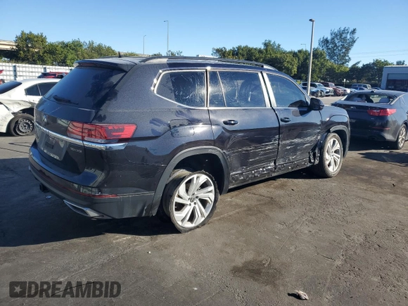 2022 Volkswagen Atlas SE with VIN 1V2JR2CAXNC529065, listed as a Copart auction lot 47360925 with 88,277 mi miles and Salvage title. Bid and sale history available at DreamBid. Image 3.