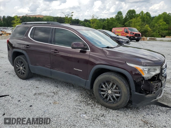2017 GMC Acadia SLT with VIN 1GKKNMLS9HZ212681, listed as a Copart auction lot 60003355 with 117,370 mi miles and Salvage title. Bid and sale history available at DreamBid. Image 4.