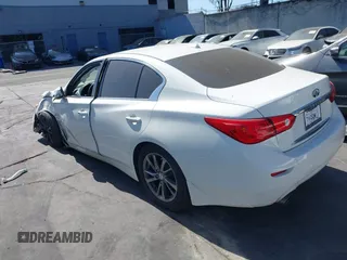 2017 Infiniti Q50 Signature Edition with VIN JN1EV7AP6HM743944, listed as a IAAI auction lot 41701528 with 73,747 mi miles and . Bid and sale history available at DreamBid. Image 3.