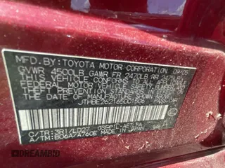 2006 Lexus IS 350 z VIN JTHBE262165001506, wystawiony jako Copart lot #51870425 z przebiegiem 213 188 mil mil oraz Czysty tytuł • Clean title. Historia ofert i sprzedaży dostępna na DreamBid. Obrazek 10.