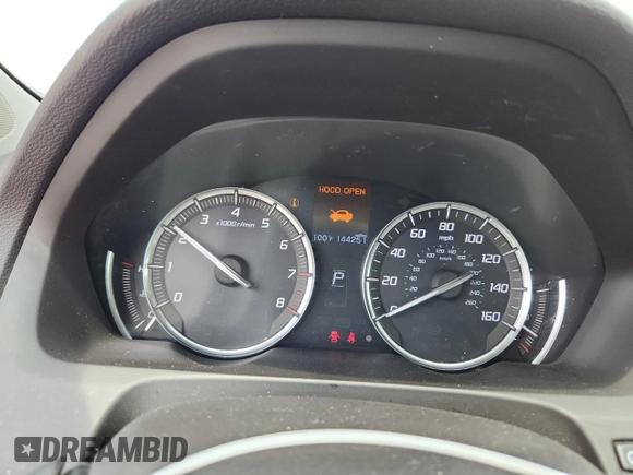 2016 Acura TLX with VIN 19UUB1F39GA006985, listed as a Copart auction lot 64071715 with 144,251 mi miles and Salvage title. Bid and sale history available at DreamBid. Image 9.