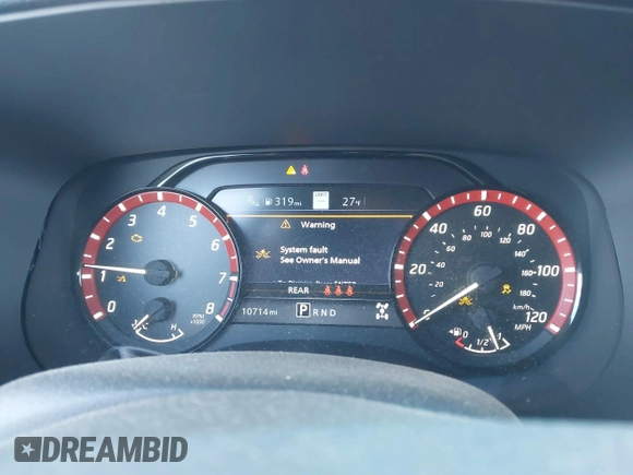 2024 Nissan Frontier Pro-4X with VIN 1N6ED1EK3RN620414, listed as a IAAI auction lot 41613820 with 10,714 mi miles and . Bid and sale history available at DreamBid. Image 7.