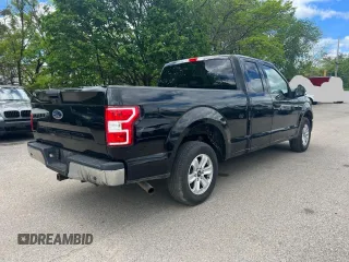 2018 Ford F-150 XL z VIN 1FTEX1CB0JKF17440, wystawiony jako Copart lot #57720105 z przebiegiem 168 009 mil mil oraz Czysty tytuł • Clean title. Historia ofert i sprzedaży dostępna na DreamBid. Obrazek 4.