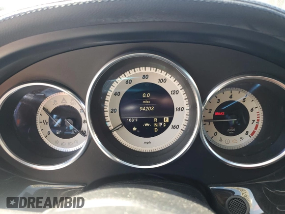 2012 Mercedes-Benz CLS-Class CLS 550 with VIN WDDLJ7DB4CA017287, listed as a Copart auction lot 60674624 with 94,203 mi miles and Salvage Title. Bid and sale history available at carsss.com. Image 9.