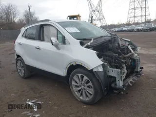 2019 Buick Encore Preferred with VIN KL4CJESB7KB715638, listed as a IAAI auction lot 40563681 with 66,948 mi miles. Bid and sale history available at carsss.com. Image 1.