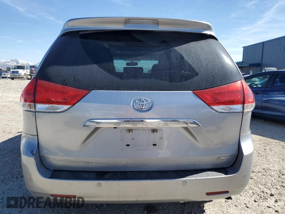 2012 Toyota Sienna XLE with VIN 5TDDK3DC8CS039549, listed as a Copart auction lot 48504955 with 167,563 mi miles and Salvage Title. Bid and sale history available at carsss.com. Image 6.