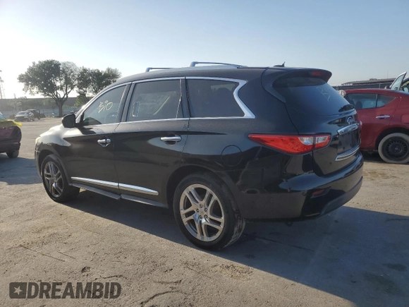 2013 Infiniti JX35 with VIN 5N1AL0MN8DC337730, listed as a Copart auction lot 52768785 with 146,067 mi miles and Clean Title. Bid and sale history available at carsss.com. Image 2.