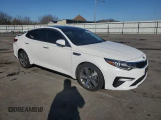 2019 Kia Optima LX with VIN 5XXGT4L36KG361222, listed as a Copart auction lot 49603395 with 38,560 mi miles and Salvage Title. Bid and sale history available at carsss.com. Image 4.